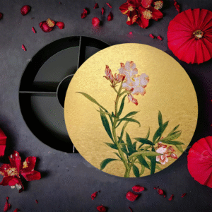 Hộp mứt Tết Hoa Lan 01