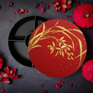 Hộp mứt Tết Hoa Lan 02